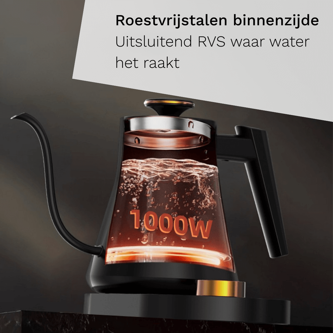 Microplastic vrije waterkoker - Heet water zonder microplastics en BPA