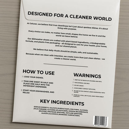 Non-toxic vaatwasstrips