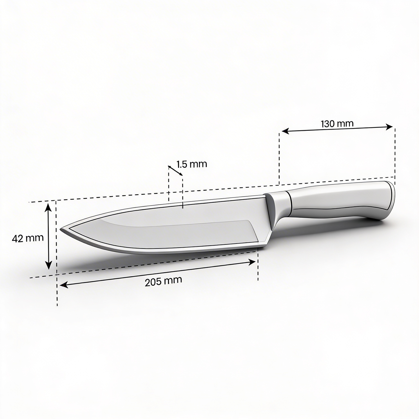 Japans Damascus patroon Mes - Chefs edition